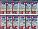 (12 pack) Nasal Relief Spray, 12 hodin čerpadlo Mist (Oxymetazolin HCL) 0.5 fl oz