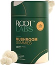 Houbová guma 124; bez přidaného cukru 124; Lví hříva, Reishi, Cordyceps 124; Přírodní houba Blend 124; Non- GMO 124; Plant- based guma 124; 300 mg blanky124; 60 Gummies
