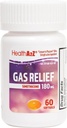 HealthA2Z ® Gas Relief Simethicone 180mg CLAS124; Relieves from Stomach Discomfort and Gas CLAS124; Anti Flatulence CLAS124; Relieves Gas Fast (60 Počet balení po 1)