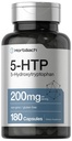 Horbäach 5HTP 200mg dodatek 124; 180 Kapsle 124; 5 Hydroxytryptofan 124; Griffonia Simplicifolia 124; Extra Streng124; Non- GMO, gluten zdarma