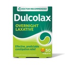 Dulcolax Stimulant Laxative Tablety, Předvídatelné a efektivní zácpa Relief, Relieves Napětí & Bloating, Bisacodylum 5 mg, 50 Počet