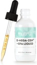 O- Mega- Zen3 + EPA Vegan Omega 3 DHA EPA Liquid Supplement - Algal Omega3 Essential Fatty Acids - 2 Fl Oz