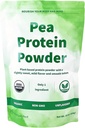Cherie Sweet Heart Organic Pea Protein Powder 1 LB, 100% non-GMO, Dairy- Free, Keto- Friendly, Gluten- Free, Soy- Free, Plant- based Protein