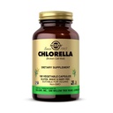 Solgar Chlorella - 100 Zeleninové kapsle - Maximální absorpce - Non- GMO, Vegan, Gluten Free, Kosher - 100 Služeb