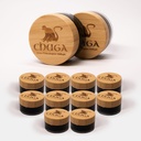 Chuga Shilajit Authentic Himalayan Shilajit Resin 124; přirozeně sourced grade A Shilajit curren124; 150 Servings per 35 Gram Jar (balení po 12)