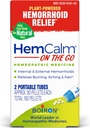 Boiron HemCalm On The Go Travel Essential for Hemeroid Relief of Pain, Svědění, Otok nebo nepohodlí - 2 Počet (160 Pelety)