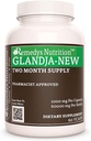 Remedy 's nutrition GlandJa- New Ibrahim 124; 1000 mg, 60 Vegan Kapsle Proprietal Bylinné dietní dodatek