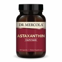 Dr. Mercola Organic Astaxanthin - 4 mg Astaxanthin - Výkonná antioxidant Support - Organic Microalgae Extract - Non- GMO, gluten- Free & Soy- 90 Kapsle (90 Služení)