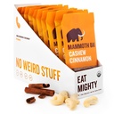 Kešu skořice Bar- Organic, Paleo, gluten Free and Raw by Mammoth Bar, 10-12g Protein, 1.8 Oz. Bar (10 barů)...