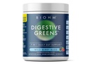BIOHM Digestive Green, Green Superfood Powder (7.4 Oz, 30 Servings) Imunní & Gut Zdravotní podpora s antioxidanty, Vitamíny, Probiotika & Enzymy, Dobrý zdroj Vláknina, Berry Flavor