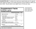 USAEnzymes YOUTHXYM 62 Zpožděné uvolnění Vegetariánské kapsle, Anti- Oxidant Enzyme Dodatek. 170mg kyseliny alfa Lipoic (ALA) + 50mg AstraZyme na zvýšení protein trávení.