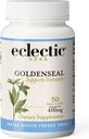 ECLECTIC INSTITUT Raw Freeze- Sušený Goldenseal Kapsle 124; Podporuje imunitní funkci 124; Podporuje zdravé sinusové current 124; podporuje Mucous Membrane Health 124; 50 CT (400mg)