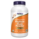 Nyní potraviny doplňky, Psylium Husk prášek, Certified Organic, Non- GMO Projekt ověřen, Soluble Fiber, 12- Ounce