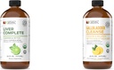 Kompletní přírodní produkty Játra Kompletní 16oz & žlučník Kompletní 16oz Bundle