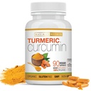 Kurkumin kurkumin s Piperine 1500mg, 90 Počet