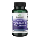 Swanson Albion Chelated Vanadium a Chrom 60 Veg Kapsle