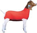 Zobrazit Pro Red Spandex Kozí trubka pro Show Kozy - Zobrazit zásoby: Kozí kryty a přikrývky