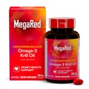 Omega33 Krill Oil 350mg Softgels, MegaRed (60 Počet v láhvi), EPA & DHA Omega33 mastné kyseliny bez rybí pachuť na rozdíl od rybího oleje, Obsahuje antioxidant Astaxanthin