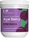 Zint Acai Powder Organic: Raw Freeze Sured Acai Brazilský celý Berry - Imunitation Support - Superfood Vegan Plant Protein for Acai Bowls, Smoothies & Cleanse Shakes, 6 oz