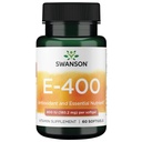 Swanson Vitamin E 400 Iu 400 Iu (268 miligramů) 60 Sgels