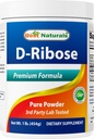 Nejlepší Naturals D- Ribose Powder 1 libra
