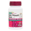 Natures Plus Bylinné Actives Red Yeast Rice, Extended Release - 600mg, 30 Vegan Tablety - Bylinný dodatek - Vegetariánské, gluten- Free - 30 Služeb