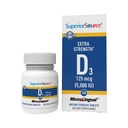 Superior Source Vitamin D3 5000 IU - Nabízí imunitní systém, Brain & Nervový systém Podpora - Podpory Absorpce vápníku pro zuby a zdraví kostí - Bariatrické Friendly - 100 Sublingvální Rozpouštěcí tablety