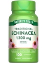 Nature 's Truth Echinacea Extract Capsules 124; 1300mg Short124; 100 Count Short124; Non- GMO & Gluten zdarma