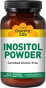 Country Life Inositol Powder, 4- Ounce