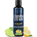 L- karnitin Elite Burn Liquid Keto Tuk Hořák a metabolismus Activátor - Podpora ztráty tuku Keto Friendly Weight Loss Zvýšení Energy- Stimulant Free - Lemon Lime 3000mg (32 Služeb)