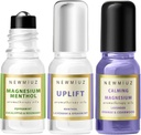 Magnesium Levandule Roll na balení 3 - Perfektní Selfcare dárek k narozeninám Vánoce nebo Stocking Stuffers