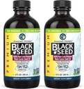 Amazing Byliny Premium Black Seed Oil - Gluten Free, Non GMO, Cold Pressed Nigella Sativa AIDS in Digestive Health, Imunitní podpora, Mozková funkce - 8 Fl Oz (Pack of 2)