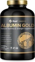 ROYAL CANADIAN Albumin Gold 1700mg CLAN 124; Jaterní funkce CLAN 124; Funkce ledvin CLAN 124; Únava Recovery CLAN 124; imunitní systém (200 x 1700mg Kapsle)