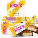 Nickův čokoládový karamelové tyčinky - 12- Count Box 124; Vysoký protein, Nízké kalorie, Nízké sacharidy, Keto Friendly, No Add Sugar