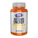 Nyní Potraviny Sport, Trvalá energie Energie Produkce * Duševní ostražitost * Trvalé uvolnění kofein s B Vitamíny 90 Veg Kapsle