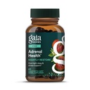 Gaia Herbs Adrenal Health Nightly Restore - Bylinný dodatek s Ashwagandha, Magnolia Bark, Cordyceps, Lemon Balm & More * - 60 Vegan Liquid Phyto- Kapsle (30 Služení)