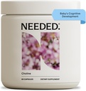Potřebovali. Prenatální Cholin pro Cognitive Development - Cholin Supplement AIDS Baby Brain Development - Podporuje zdravé těhotenství a metabolismus - Testováno třetí stranou - 60 Kapsle