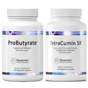 Teseract Medical Research ProButyrate Gut Health Supplement, Butyric Acid Complex & TetraCumin SR Joint Supplement, Setrvalá verze