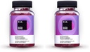 IGK Biotin Hair Gummies 10,000mcg Biotin (60 Počet), Jahodová ochucená, Vlasové růstové gumy pro zdravé vlasy, kůže a nehty, Vegan, Nápověda Combat Hair Loss & Thinning (Pack of 2)