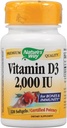 Nature 's Way Vitamin D-3 2000 IU 120 softgel