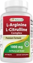 Nejlepší Naturals L- Arginine L- Citruline Complex Tablety, 250 Počet