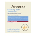 Aveeno Fragrance-Free Soothing Bath Treatment & Soak for Soothing Relief, 100% přírodní koloidní ovesná kaše, Relieves Itchy, podrážděná kůže Vzhledem k Eczema, 8 Single-Use Bath Packets