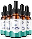Cortexi Ušní kapky - Cortexi Support Drops, Cortexi Drops, Cortexi Recenze - Promotes Auditory Clarity, Podporuje zdravý sluch 5 Packs