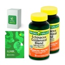 Echinacea Goldenseal Směsný dietní dodatek, 900 mg, 75 Ct Bundle s exkluzivní vitamíny & Minerály A až Z - Lepší Ligth & Spring Guide @ (3 položky)