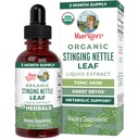 MaryRuth Organics Stinging Nettle Leaf Extract 124; Detox dodatek Bylinné Kapky 124; USDA Organic Creditor 124; Vegan Creditor 124; Non- GMO Creditor 124; Gluten Free Creditor 124; 1 Fluid Oz