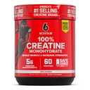 Six Star 100% Creatin Monohydrát Powder - Neochucený Micronized Creatine Monohydrát Dodatek pro výkon cvičení, budování svalů a síly - Creatine Powder for Women & Men - 60 Služebnictví