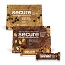 ANDREW LESSMAN Secure Kompletní stravovací tyčinky - 7g Veganské proteinové tyčinky. Inulin Fiber. Nízké kalorie, gluten a dairy-Free 24, Variety Pack: čokoládový brownie a arašídové máslo čokoládový chip)
