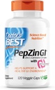 Lékařské BEST trávicí enzymy Non- GMO 90 Veggie Caps & PepZin GI Zinc- L- Carnosinus Komplex 120 Veggie Caps
