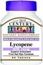 LYKOPENE, Maximální síla, 25 mg, TRIPLE VALUE PACK (3X 60 TABLET) od 21. století zdravotní péče
