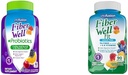 Vitafuze Fiber Well + Probiotika 60 Počet a Fiber Well fit 90 Počet Gummy Vitamin Bundles